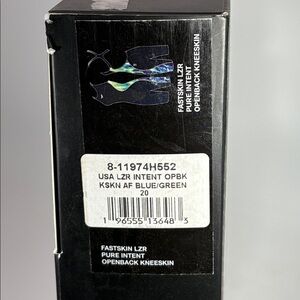 NWT Women's Fastskin LZR Pure Intent Closed Openback Blue Sz 20 87724004-428